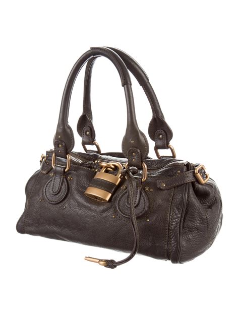 chloe paddington handbags|authentic chloe paddington bags.